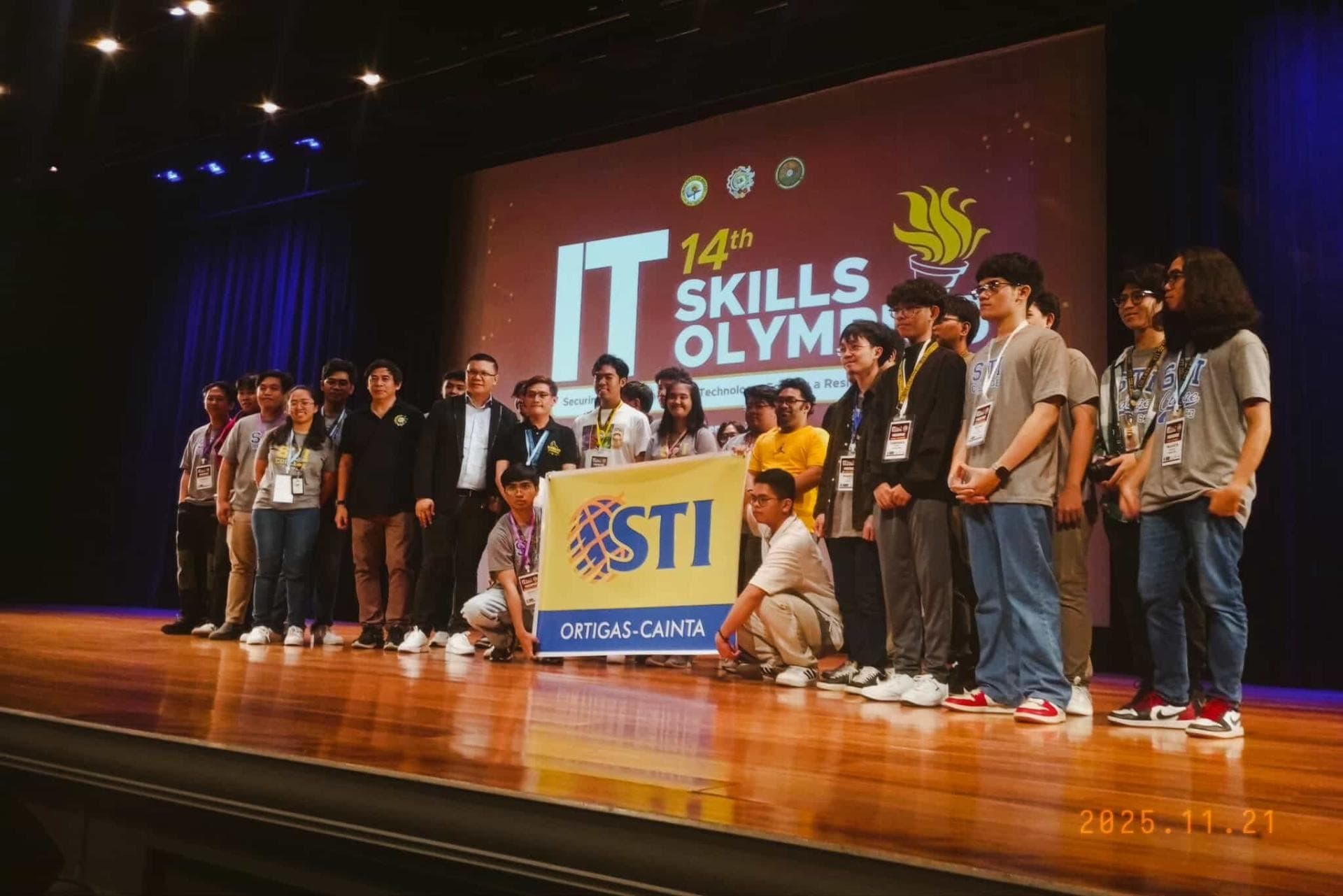 Finalist (Representing STI Ortigas-Cainta) - 14th IT Skills Olympics at the University of Makati